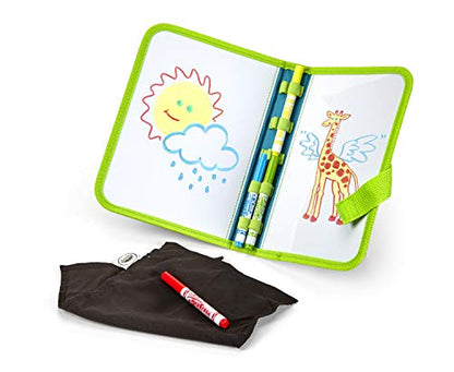 Crayola Washable Dry Erase Travel Pack, Whiteboard for Kids, Ages 4, 5, 6, 7 - size: 5 Piece Set
