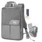 ZINZ Slim & Expandable Laptop Backpack 15.6 16 17 inch Travel Business Backpack Water-Resistant Daypack for Men and Women，Grey - color: G01y01