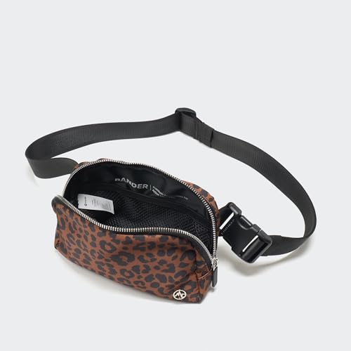 Pander Everywhere Belt Bag for Women, Fashion Waist Packs, Crossbody Bags with Adjustable Strap (Midnight Leopard) - color: Midnight Leopard