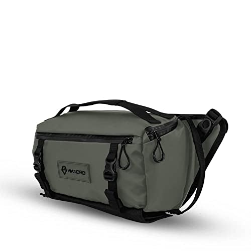 WANDRD ROGUE V1 9L Sling: Compact Camera Sling and Crossbody Bag with Fast Access, 3-Way Carry– Lightweight Everyday Bag Great for Travel, Photography, and Daily Use (Wasatch Green) - color: Wasatch Green, style: 9l
