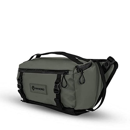 WANDRD ROGUE V1 9L Sling: Compact Camera Sling and Crossbody Bag with Fast Access, 3-Way Carry– Lightweight Everyday Bag Great for Travel, Photography, and Daily Use (Wasatch Green) - color: Wasatch Green, style: 9l