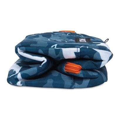 PackIt Freezable Snack Box, Camo Shark, Built with ECOFREEZE Technology, Collapsible, Reusable, Zip Closure with Buckle Handle, Great for Fresh Snacks on the go (Pack of 12) - color: Camo Sharks, size: PackIt Freezable Snack Box (Pack of 12)