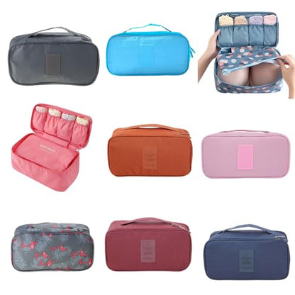 Travel Underwear Organizer for Luggage, A Compact and Portable Design, Gray, Women-Adult, 1 Count, 26x12cm/10.23x4.72in - color: A