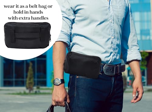Cable Organizer – Sleek & Weatherproof Back Tech Pouch for Cords, Chargers, and Electronic accessories.