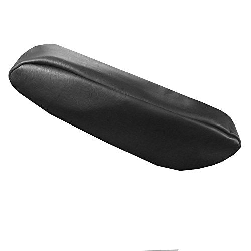 FH Group Premium Faux Leather Black Armrest Cover Semi-Universal Fit, One Pair, Set of 2 Black - color: Black, style: Armrest Cover