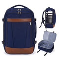 ECOHUB 19" Travel Backpack for Men Women 19x7.1x12.6 Spirit Airlines Personal Item Bag Backpack with Wet Compartment,Blue - color: Blue