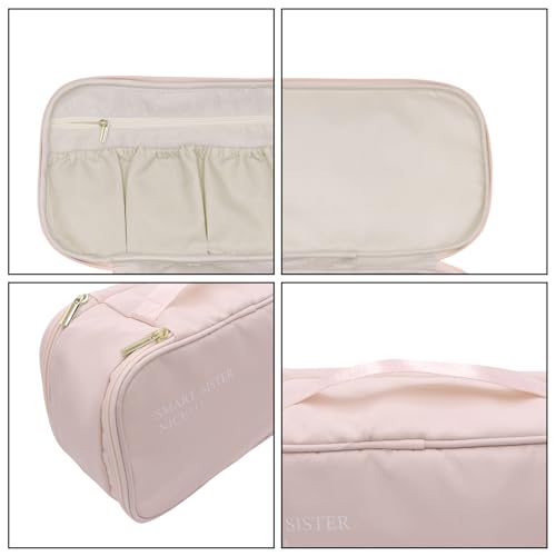 Underwear Bra Travel Bag Packing Cubes Bra Underwear Socks Storage Bag Travel Packing Organizers Toiletry Bag,Pink 10# - color: Pink 10#