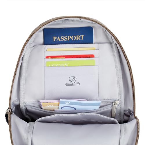 Travelon Anti-Theft Classic Sling Bag - color: Nutmeg