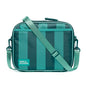 Simple Modern Hadley Lunch Box with Shoulder Strap | Kids & Adults | Insulated Bag with Pockets for Women, Men, Girls, Boys - color: Pattern: Lagoon Stripes