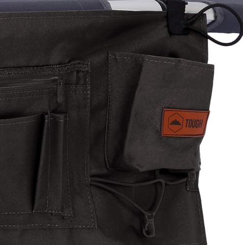 Tough Outdoors Camping Cot Organizer Bag - Storage Organizer Bag for Adult Camping Cots - Camping Organizer w/Multiple Compartments - Durable & Compatible with Camping Cots