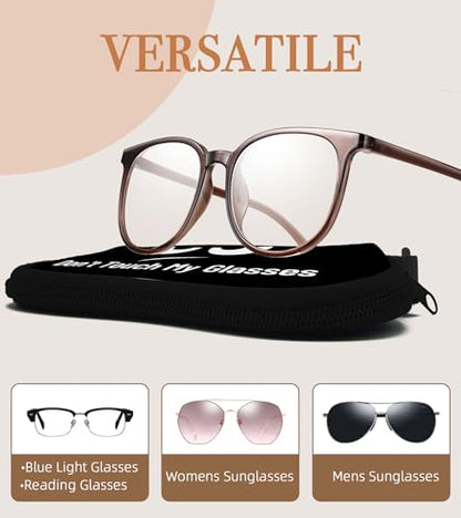 Sunglasses Case Soft Glasses Cases for Women Pouch Eyeglass Bag Eye Glass Kids Girls Sun Glasses Cute Kawaii - color: Angry Face