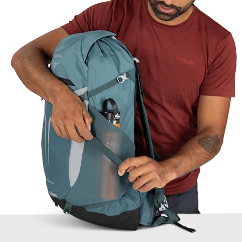 Osprey Sportlite 30L Lightweight Hiking Backpack for Men and Women - Everyday Hiking Bag - Travel Daypack, Graphite Purple - color: Graphite Purple, style: 30l