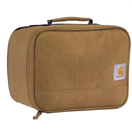 Carhartt Womens Insulated 4 Can Lunch Cooler - color: Brown