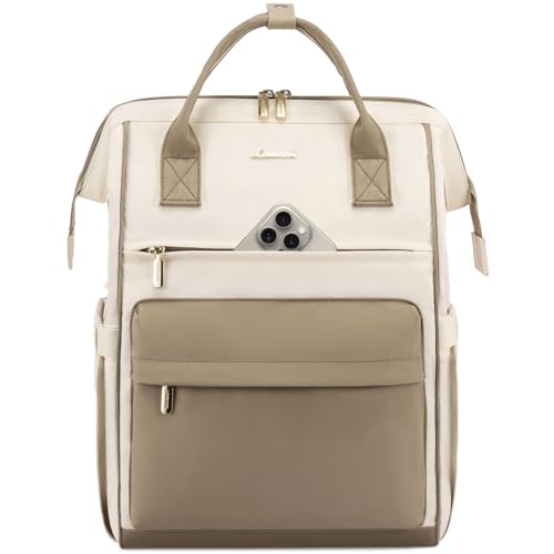 LOVEVOOK Laptop Backpack for Women,15.6 Inch Work Teacher Nurse Bag,Business Computer Backpack Purse with USB Port,Stylish Casual Daypack for Travel