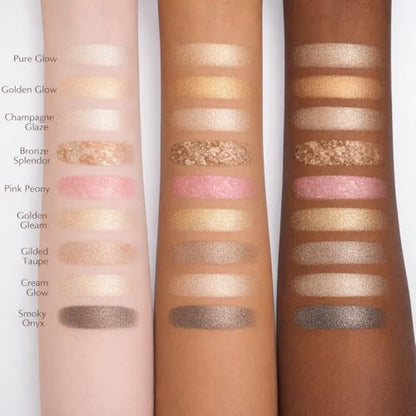 K'APEINE All-in-One Makeup Palette, 9 Colors Baked Face Kit Includes Eyeshadow, Blush, Highlighter & Bronzer | Waterproof Long-Wearing Party Cosmetics for Women - 03# - color: Rose Quartz Beach (9 Colors)