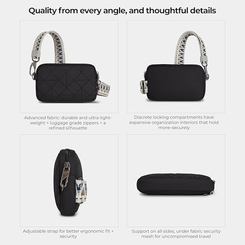 Travelon Anti-Theft Boho Phone Sling | Anti-Theft - color: Black