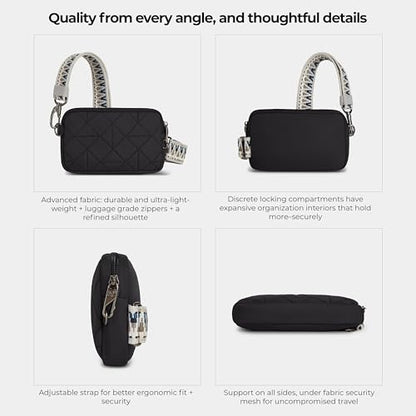 Travelon Anti-Theft Boho Phone Sling | Anti-Theft - color: Black