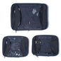 Baggallini Compression Cube 3-piece set - Lightweight Compression Packing Cubes for Travel - color: French Navy