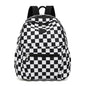 Pealwel Mini Backpack Purse for Women,Small Nylon backpacks for Ladies Backpacks Women Anti Theft Travel Bag (White&Black) - color: White&black