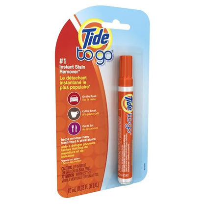 Tide To Go Instant Stain Remover 0.33 oz ( Pack of 3) - size: 0.33 Fl Oz (Pack of 3)