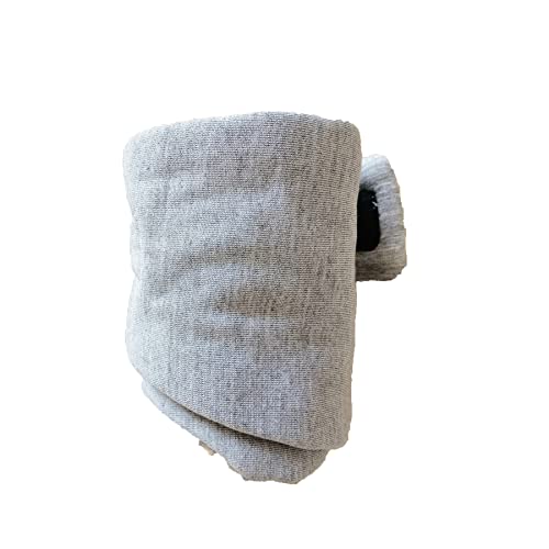 Fan Wu 100% Breathable Cotton Sleep Mask – Zero-Pressure Eye Mask for Side Sleepers | 99% Blackout for Travel & Home Use - Includes a Premium Travel Pouch
