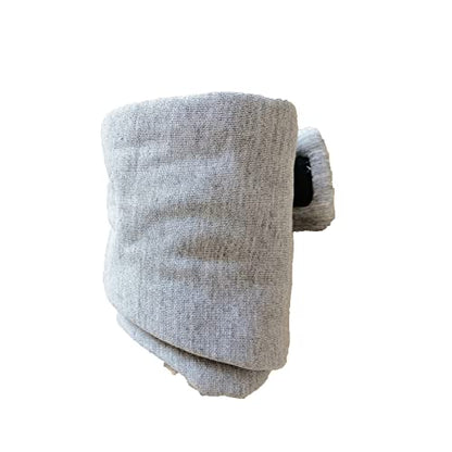 Fan Wu 100% Breathable Cotton Sleep Mask – Zero-Pressure Eye Mask for Side Sleepers | 99% Blackout for Travel & Home Use - Includes a Premium Travel Pouch