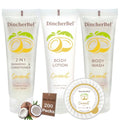 Hotel Amenities 200-Piece Travel Kit: Soap, Shampoo & Conditioner 2 in 1, Body Wash and Body Lotion Bulk Mini Kits for Toiletry Bags - Trial Size Bars & Sets