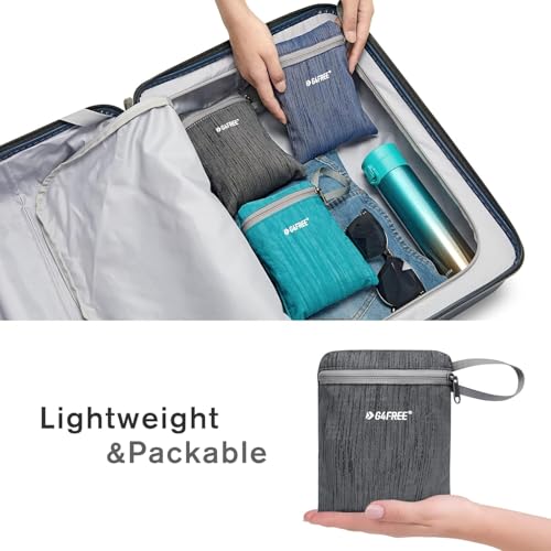 G4Free 10L/15L Hiking Backpack Lightweight Packable Hiking Daypack Small Travel Outdoor Foldable Shoulder Bag - color: Black, size: 20L