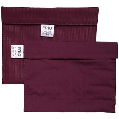 FRIO Cooling Wallet - Insulin Cooler for 45+ Hours of Stress Free On The Go - Burgundy - XL - color: Burgundy, size: XL