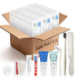 Toiletry Kits Homeless Personal Hygiene Care Package Kits Supplies In Bulk, Disposable Travel Size Essential Women Men Toiletries Set for Hotel,Charity,Camping,Travel (7.1 Inch, 100, Count) - size: 100 Pack