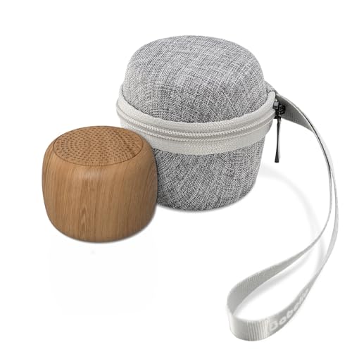 Babelio White Noise Sound Machine for Adults Kids Baby, Mini, 15 Non-looping Sounds, Timer, Memory Function, Easy to Pocket and Travel - color: Woodgrain, size: Pocket Mini + Travel Case