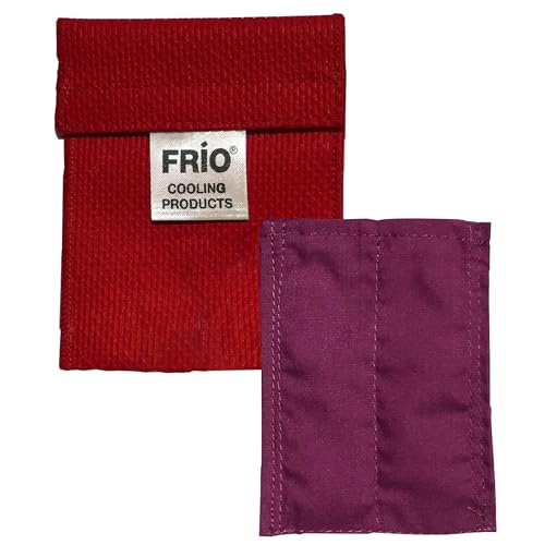 FRIO Cooling Wallet - Insulin Cooler for 45+ Hours of Stress Free On The Go - Red Mini - color: Red, size: Mini