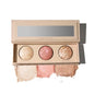 LAURA GELLER NEW YORK Geller's Greatest Lift-n-Glow Baked Trio Palette - Highlighter, Blush, Bronzer - All Skin Tones - color: 01 Lift-n-Glow Baked Trio Palette