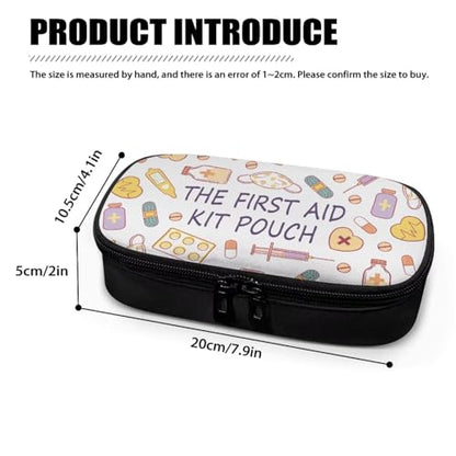 Insulin Cooler Travel Case for Women Waterproof, Diabetic Medication Insulated Cool Organizer with Zipper for The Daily Life and Trip - The First Aid Kit Pouch - color: The First Aid Kit Pouch
