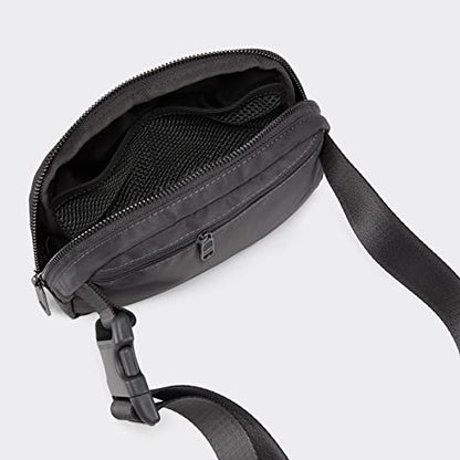 Pander Cross Body Fanny Pack for Women, Fashion Waist Packs, Crossbody Bags, Belt Bag with Adjustable Strap (Dim Grey). - color: Dim Grey