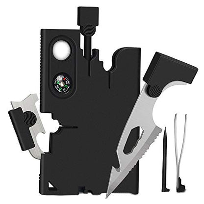 20-in-1 Snowflake Multi Tools & Upgraded Credit Card Tool - Christmas Birthday Gifts for Adult Men Women