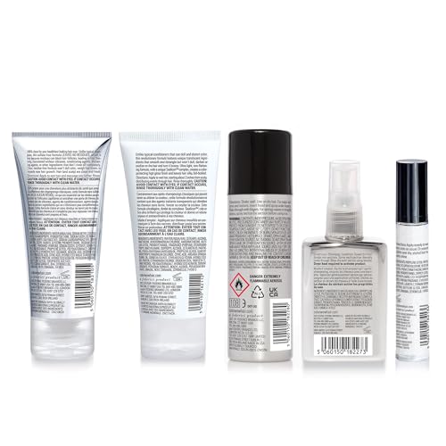 COLOR WOW Best Vacay Hair Ever Travel Kit – Includes Shampoo, Conditioner, Dream Coat, Style on Steroids, and Pop + Lock, These key essentials are exactly what you need to fix frizz on the go