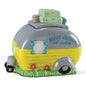 Young's Ceramic Camper Cookie Jar, 9.5" - color: Multicolor