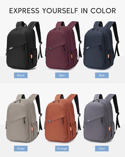 40x30x15cm Personal Item Bag Travel Backpack Carry On Flight Approved with Anti-Theft Pocket Water-resistant Casual Daypack for Weekender Business Hiking,Blue - color: Blue