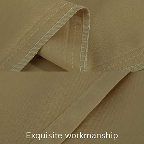 NTBAY Egyptian Cotton Toddler Pillowcases - Set of 2 - Travel Pillow Cases - 500 Thread Count Cotton 13x18 Pillow Covers - Envelope Closure Nursery Pillowcases, 13x18 Inches, Khaki - color: Khaki