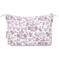 Narwey Small Makeup Bag for Purse Travel Makeup Pouch Cosmetic Bag Zipper Pouch Bags for Women (Dusty Pink Flower) - color: Dusty Pink Flower