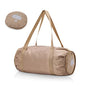 Foldable Sports Gym Bag with Wet Dry Pocket, Ultralight Travel Bag, Large Capacity Duffel Bag, Overnight Bag, Beach (brown) - color: Brown