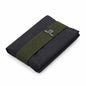 LIGHT FOLD Ultra Slim Tri-Fold Wallet with RFID Blocking, Lightweight Minimalist Men’s Wallet with Elastic Band, Waterproof Durable Nylon Fabric, Slim Front Pocket Card Holder Fits 12 Cards & Cash - color: Army Green