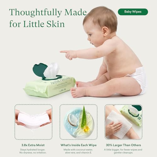 PurComfy Baby Diapers Essential Kit, 4 Pack Size 6 Diapers (112 Ct), 6 Baby Wipes (360Ct), 4 Travel Pack Wipes (32Ct) and 2 Dry Wipes (120Ct), All in One Newborn Essentials Kit, Total 624 Count - size: Size 6(112ct)+Wipes(360ct)+Dry Wipes(120ct)