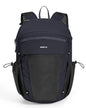 ECOHUB 15L Lightweight Casual Daypack, Packable Backpack for Daily Use, Hiking & Travel, Foldable Small Backpack with Stretch Mesh Pockets, Water-Resistant Nylon, Reflective Design - color: Black
