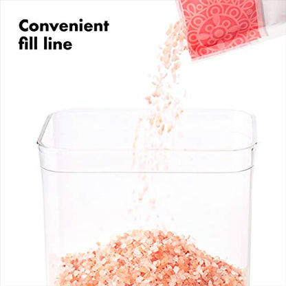 OXO Good Grips 3-PC Small Square Short POP Container Set - size: Container Set