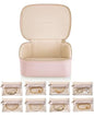 VLANDO Jewelry Travel Case,Gifts for Women,Travel Jewelry Organizer with Clear Velvet Jewelry Bags 8Pcs Zipper Pouch for Women Girl Gift-Pink - color: C.8PCS Pink