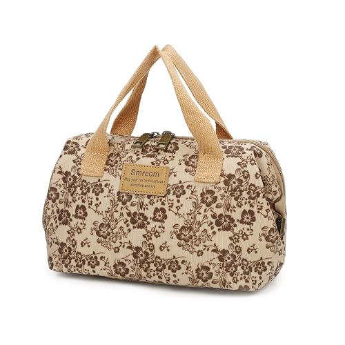 Makeup Bag Cosmetic Bag For Women Girl Travel Makeup Bag Toilet Bag Zipper Organizer Bag Waterproof - color: Beige 2