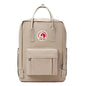 KALIDI Casual Laptop Backpack 15 Inches Classic Camping Rucksack Travel Outdoor Square Daypack College Hiking Gym Bag, Khaki - color: Khaki