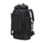 Hiking Backpack for Men 70L/100L Camping Backpack Military Rucksack Molle 3 Days Assault Pack for Climbing | Camping Backpack - color: 100l-black